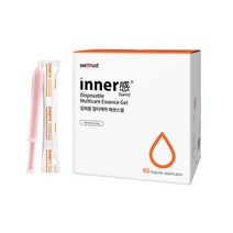 이너감 모이스처라이징젤 일회용여성보습젤 1.7gx120개입 10개 이너케어젤, 이너감 멀티케어에센스젤 일회용