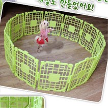 임시보호 싸움 분리용 강아지 울타리 12p 자유조립 가림막 배변훈련 임보 애견펜스