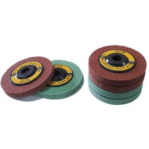 히든 4인치 베벨 디스크 180 400 그라인더날 연마석, 400#그린