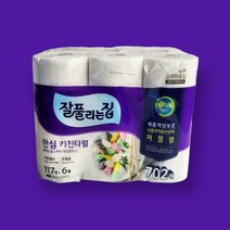 [자바라쇼핑] 미래생활 잘풀리는집 안심 키친타월 117매X6롤 _ kig0337*20230221EA, 쿠팡 117매X6롤