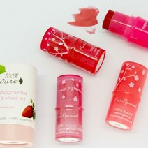 100%퓨어 프루트 피그먼티드 립앤치크 틴트 7.5g, 피치 글로우