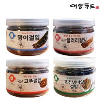 [대양푸드] 명이나물/고추장아찌/샐러리/고추냉이잎 장아찌 절임 반찬 골라담기, 옵션:고추절임 1통(300g)