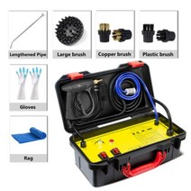 고압세차기 가정용 무선 세척기 분사기 전기 스팀 청소기 110V 220V 3000W 4.5Bar 고온 및 압력 에어컨 레인지 후드 자동차 청소, [03] UK, [01] 110V, [01] 3000W