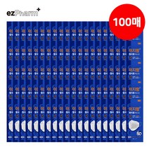 이지팜 마스크 KF80 중형 흰색 100P, 상세페이지 참조, 100개