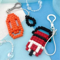 끼우기블럭 물놀이안전 수상구조 가방고리 만들기 5인 초등용 창작 꾸미기 교구 인성, 레스큐 캔