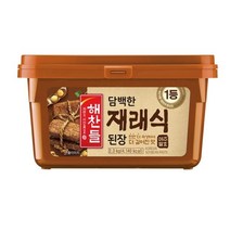 CJ 장 해찬들 담백한 재래식된장 된장찌개 집된장 2.3kg 1세트, 4세트