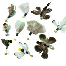 usd 085pc feather pet cat teaser filler toys for 30pcslot, 01 mixed colors, XS