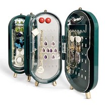 귀걸이 악세사리 4단 진열대 보석 쥬얼리 보관함 정리함, 녹색