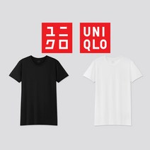 일본 UNIQLO 유니클로 에어리즘 멘즈 남자 크루넥 T 반팔