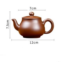 차선 차통 다구세트 휴대용 다도 트레이 중국 찻잔 차 ml 정통 Yixing 차 주전자 Drinkware 보라색 점토 주전자 주전자 원시 광석 수제 Teaware 넥타이 Guany, 160ML2, 160ml