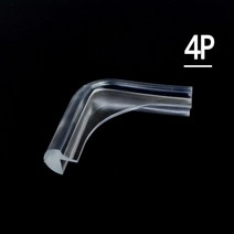 4P 투명 라운드형 코너보호대 식탁모서리보호대