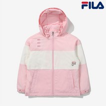 뉴발란스 휠라 키즈 트리플로고 배색 자켓 FK2JKD3101X LPK
