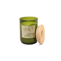 Paddywax 패디왁스 에코 그린 8 ox. 글래스 100% 소이 왁스 캔들 뱀부 앤 그린티 x2개