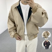 해링턴 자켓 남자 크롭자켓