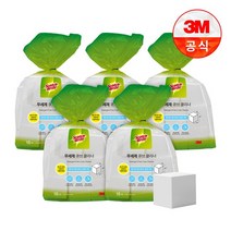 [3M]무세제 큐브 멜라민폼 매직클리너 16입 5개, 없음