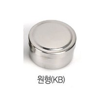 마이쿠키 주방 스텐 보존식 KB 내피 원형 용기 식기 보관, 1개