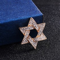예쁜 한복 뱃지 핀뱃지 브로치 식스포인트 스타 남성 정장 칼라 핀 여성 악세서리 틈새 디자인 힙 스터 플래시 배지