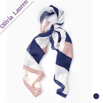 올리비아로렌 올리비아로렌 직사각패턴 롱 스카프 VYCXFXS1221
