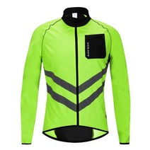 WOSAWE 초경량 남성용 사이클링 바람막이 반사 재킷 방풍 자전거 방수 MTB 도로 롱 저지
