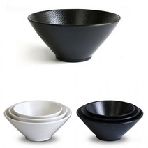 N3 - 일식 한정식 대접 멜라민 국그릇 후식 소면 국수 면기 면그릇 덮밥 그릇 지름 12.6cm 16.4cm 19.7cm, 1호 크림