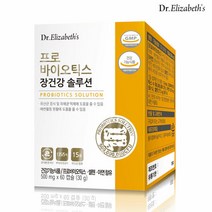 닥터엘리자베스 프로바이오틱스 장건강 솔루션 60캡슐, 단품, 단품