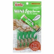 더캣츠 미니 베로베로 닭고기 5P 고양이 짜먹는 츄르 간식