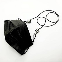 구슬공방 진주비즈 마스크 스트랩 목걸이 줄 핸드메이드 비즈 쥬얼리, K핑크