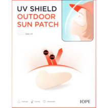 아이오페 UV 아웃도어 선패치 1세트 4매입 골프/등산/썬/솔라/패치/자외선차단테이프/무료배송