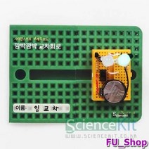 ForU761 브레드보드 교차회로 인세트 콘덴서 과학수업 영재 실험교구 전기회로 키트