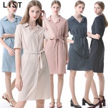 리스트 톡톡 베이직 안감탈착 스트랩 원피스