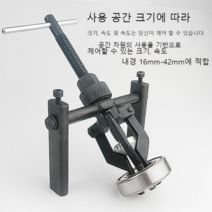 내경 베어링 기어 풀러 베어링 빼는 공구 탈거 풀리 플러 유압 제거 도구 프레스 수공구, 기본