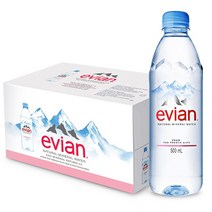 에비앙 천연광천수 500ml x 24팩