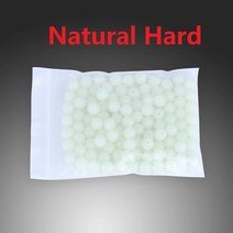 낚시용품 집어등만들기 100 개몫 빛나는 비즈 3mm12mm 낚시 공간 콩 라운드 플로트 공 야외 액세서리 세트 137758, 4mmx100pcs, Natural Hard, [03] Natural Hard