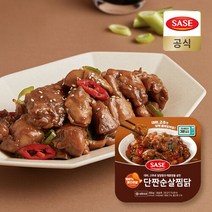 [SASE공식몰] 사세 100% 닭다리살 단짠순살찜닭 200g, 단품
