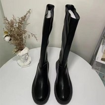 자라 ZARA 슬림핏 롱 레인부츠 사계절용 2가지컬러 YJ, 브라운 255