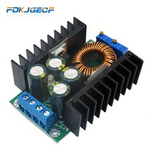 300W XL4016 DC DC 최대 9A 스텝 다운 벅 컨버터 5 40V ~ 1.2 35V 조정 가능한 전원 공급 장치 모듈 Arduino 용 LED 드라이버|전압 조정기/안, 1개
