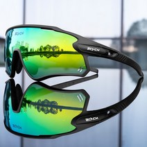 자전거 scvcn photochromic Bicycle eyewear mtb 라이딩, 35, 광변색-4 렌즈
