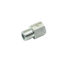 CDQBWKJGFJ 0.3cm(1/8인치) NPT 파이프 암 x M12 x1.25 수 미터법 게이지 어댑터 스테인리스 304 오일 연료 에어 2개185089, 2