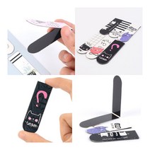 일러스트 자석 책갈피 6P 책북마크 책인덱스