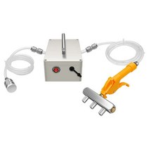 전기 인젝션 염지기 육륙 치킨 계육 염지제 주사기, 압조절기 노란색 단총 1개바늘