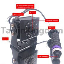 게이밍 모니터 와이드 커브드 커브 배그 롤 공장 1.8mm 렌즈 광각 모니터링 프로브 12/24V 전압 1 인치 작, 08 AHD 720P NTSC