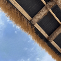 초가지붕 짚 초가집 장식 인조볏짚 농가, 1mx14m