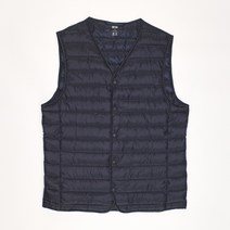 1125.유니클로 경량퀄팅 다운패딩 조끼점퍼/정품/남성