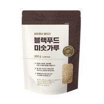 검은콩이들어간 블랙푸드 미숫가루 600G(봉)/선식, 3개