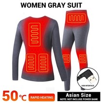 여성스키복 스키복 남자스키복 남성 겨울 열 가열 자켓 usb 자체 속옷 가열 조끼 스키 슈트 전기 난방 의류 양털 열 하이킹