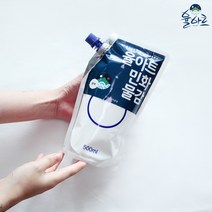 율아트 민화물감 흰색 호분 대용량 500ml 한국화 채색