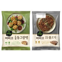 (냉동)[비비고]도톰 동그랑땡560g + 언양식바싹불고기460g, 1개, 1020g