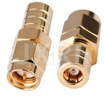 커넥터 jxrf 1pcs sma 남성 여성 to sma smb mcx mmcx crc9 ts9 남성 여성 rf 어댑터, sma m에서 smb f로