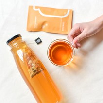 [보틀웍스 아이스티] 올댓펌킨 콜드브루 1TB 1L찬물냉침 호박차 허브차