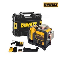 디월트 DCE089D1R 10.8V 레드 크로스 레이저 수평 레벨기 레드빔 키트